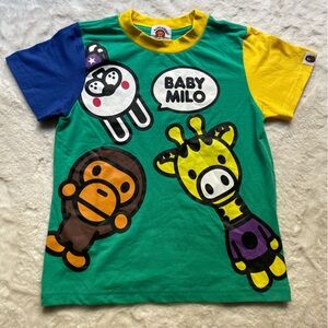 Bape Kids T-Shirt baby Milo T shirt